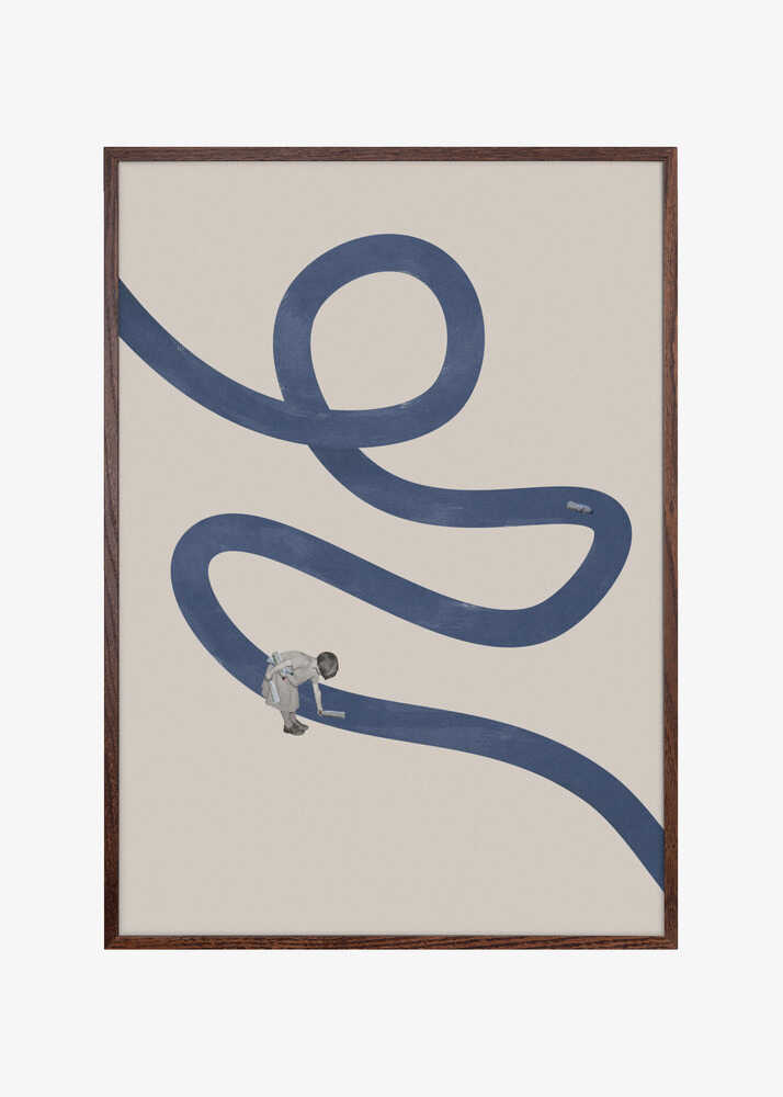 Child Painting The Path