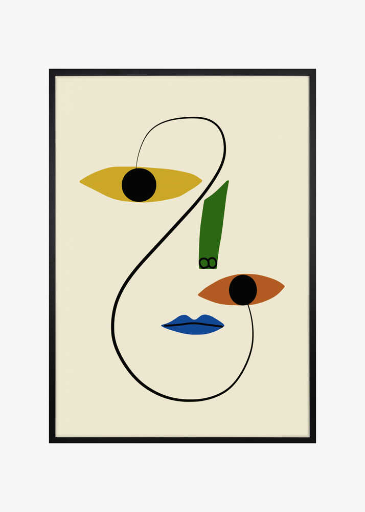 Modern Abstract Portrait