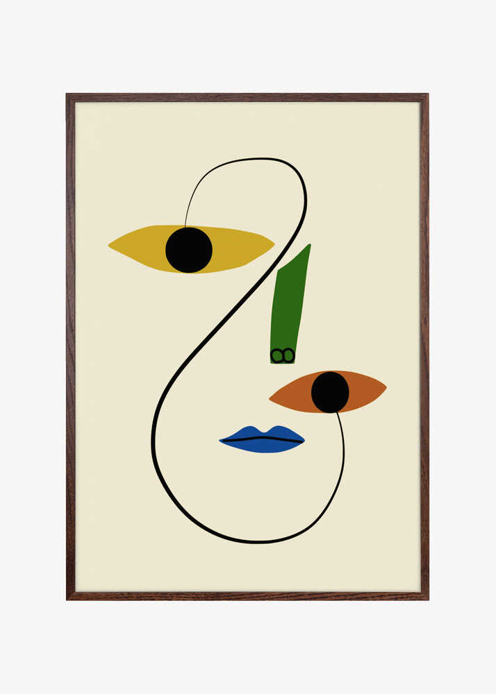 Modern Abstract Portrait