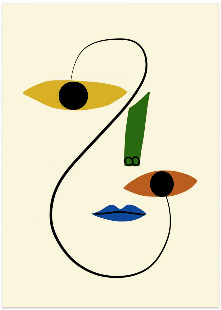 Modern Abstract Portrait