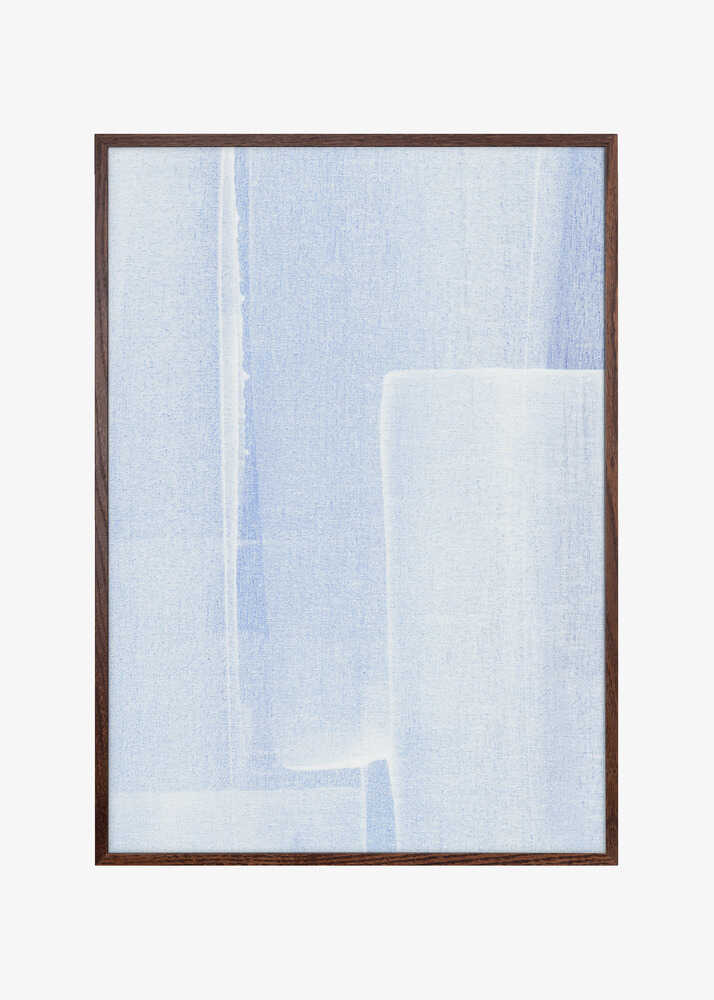 Soft Blue Fabric Layers
