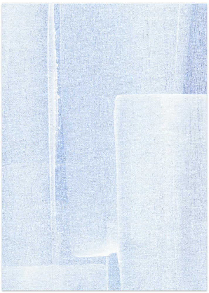 Soft Blue Fabric Layers