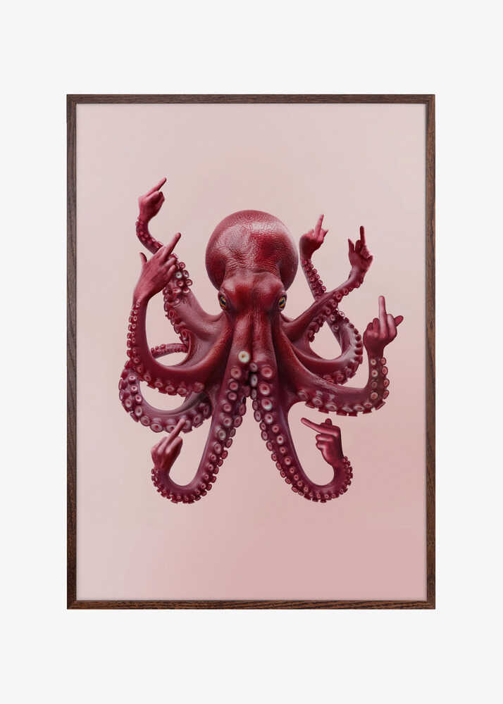 Red Octopus Attitude