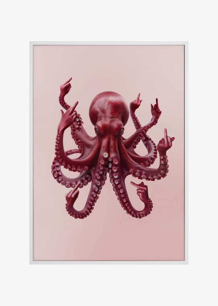Red Octopus Attitude