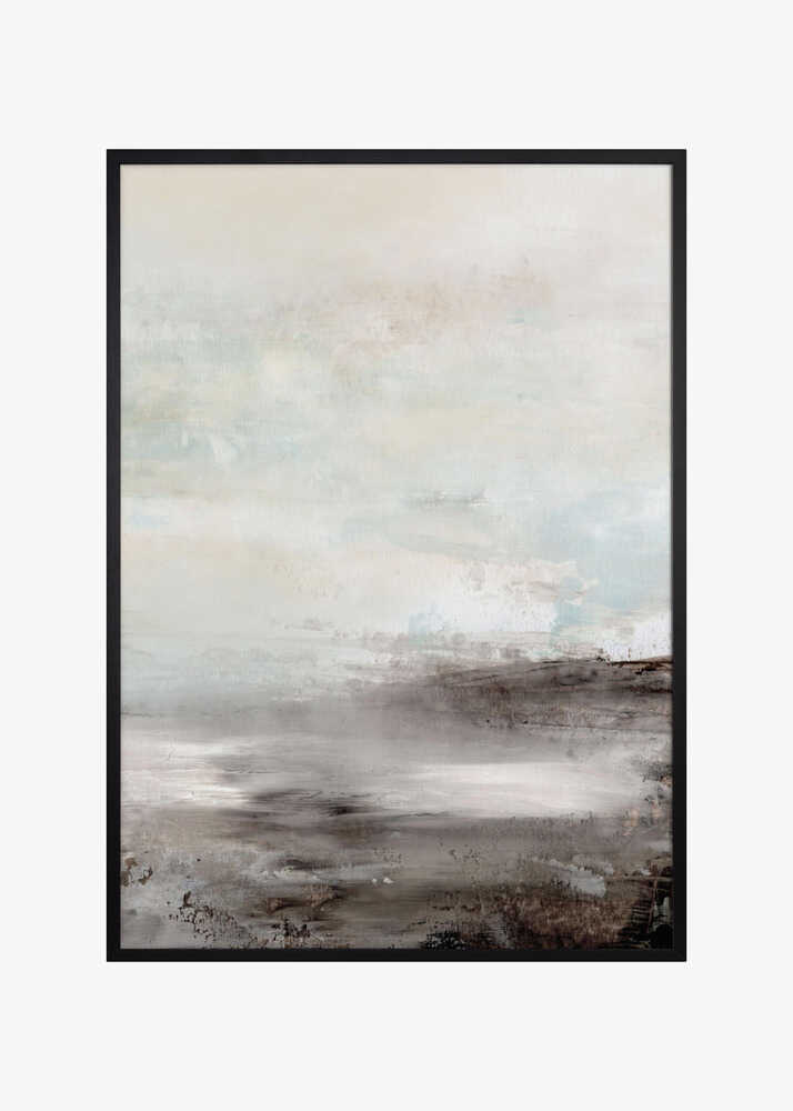 Misty Abstract Landscape