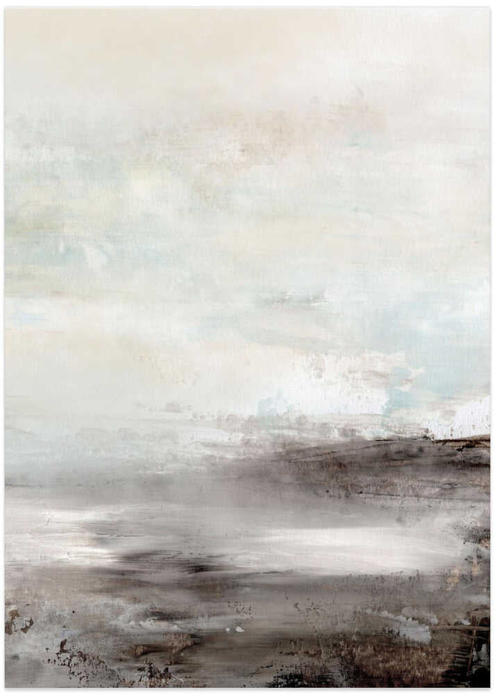 Misty Abstract Landscape