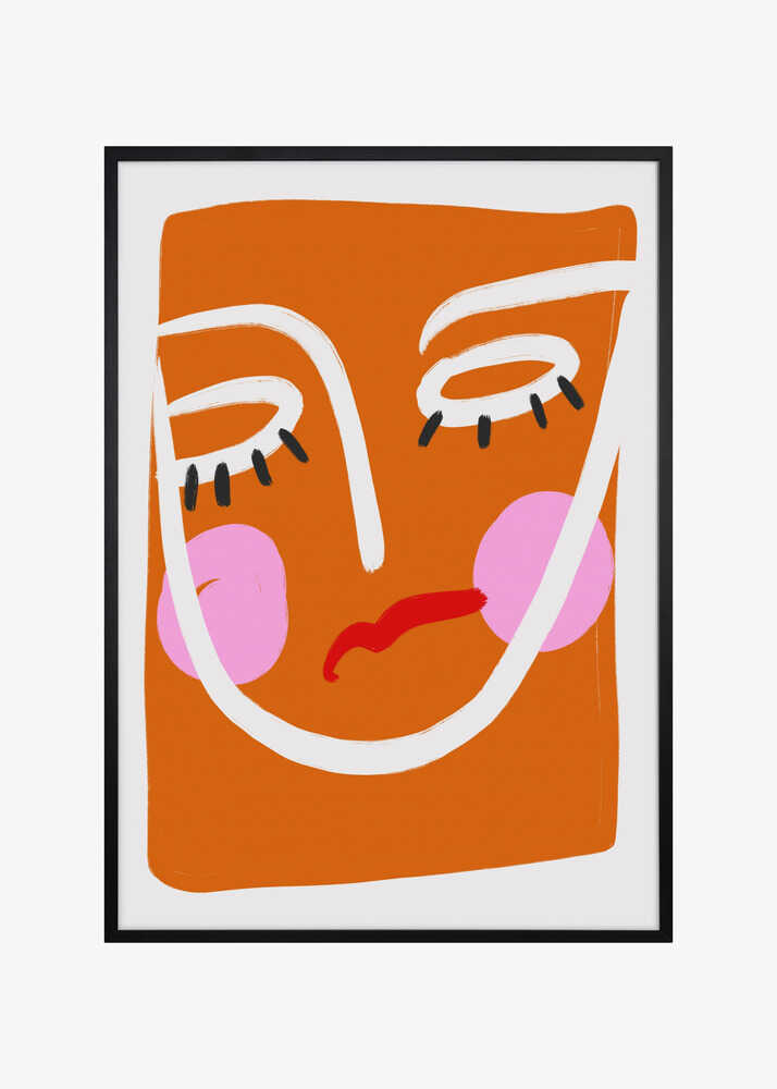 Playful Abstract Face