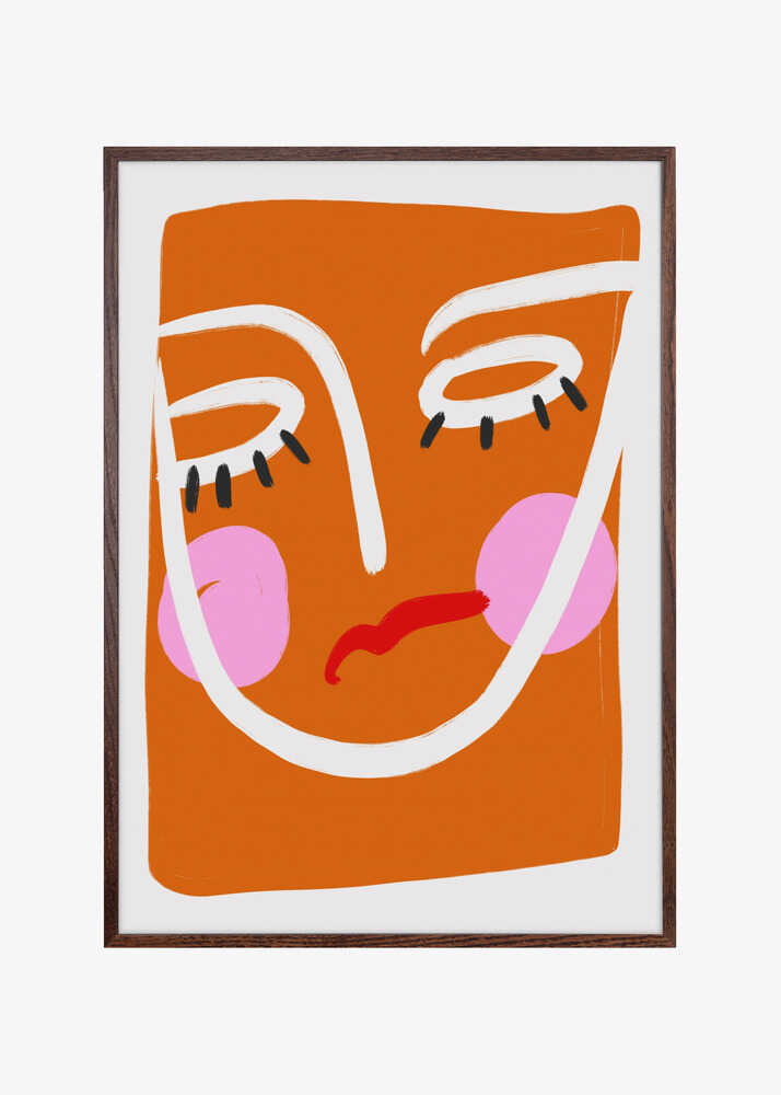 Playful Abstract Face