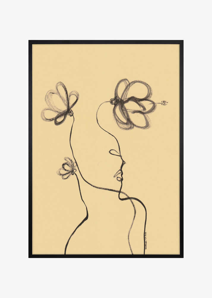 Elegant Floral Profile