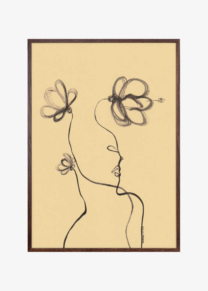 Elegant Floral Profile