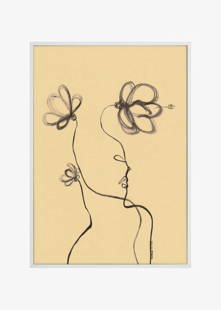 Elegant Floral Profile