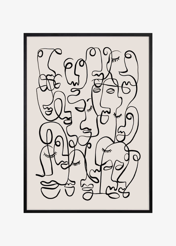 Abstract Line Faces