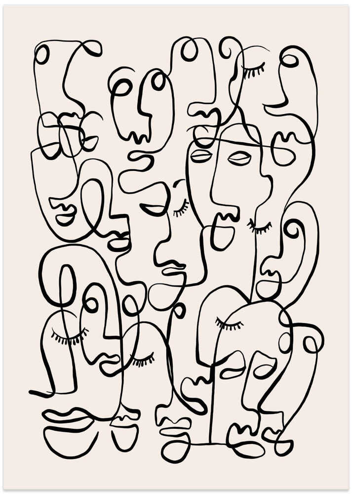 Abstract Line Faces