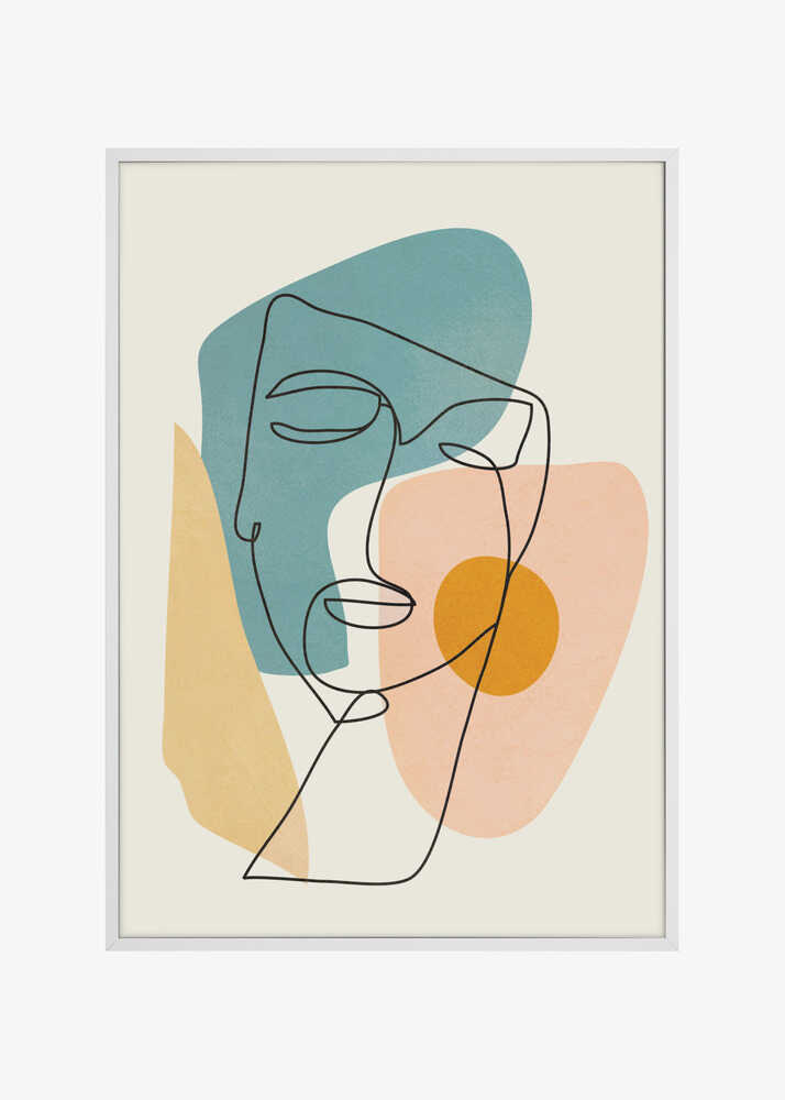 Serene Abstract Portrait
