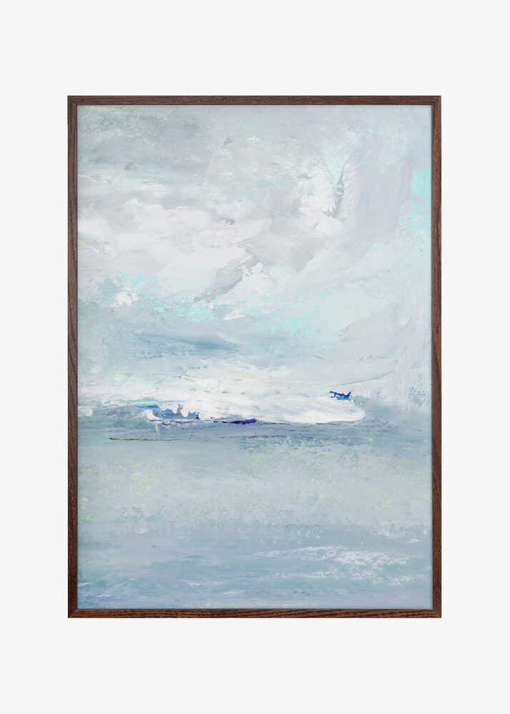 Distant Plane Clouds