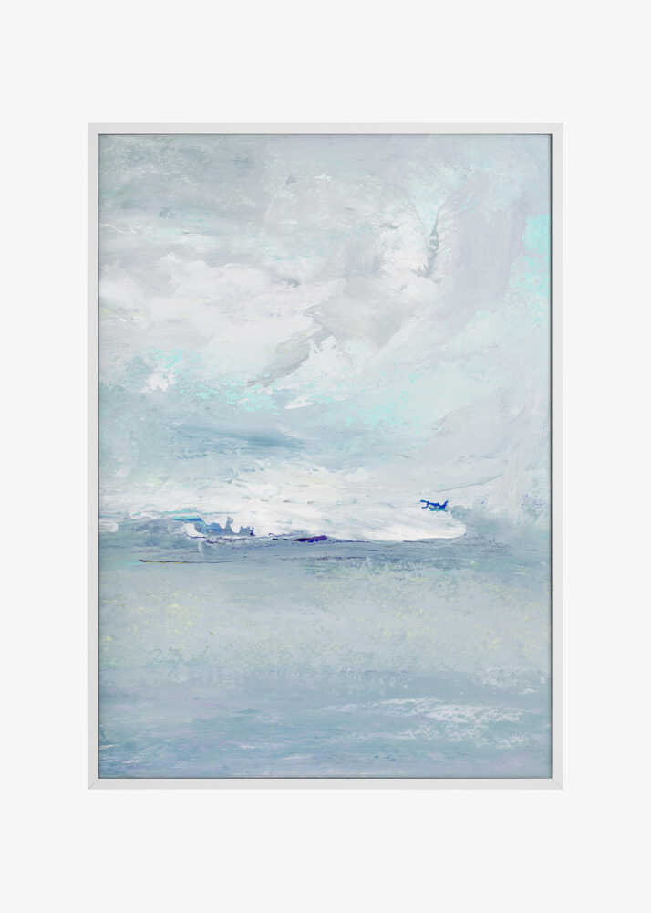 Distant Plane Clouds