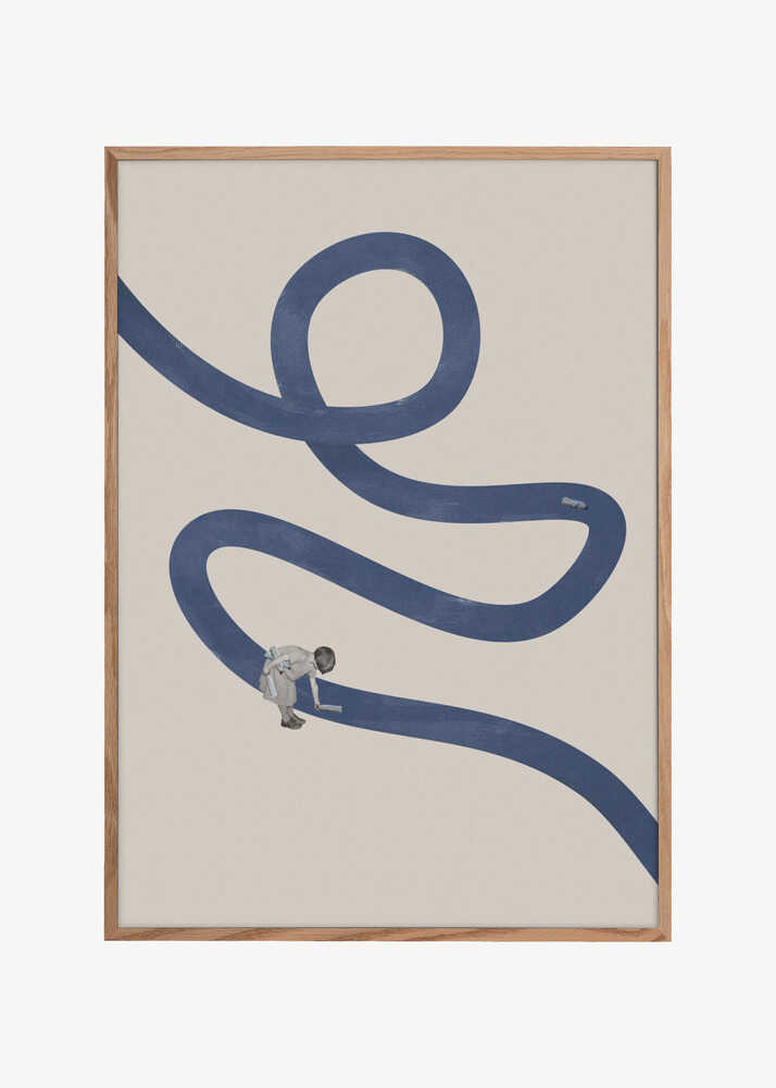 Child Painting The Path