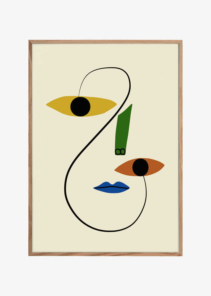 Modern Abstract Portrait