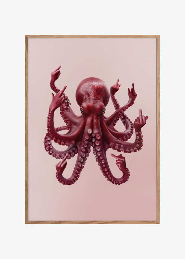 Red Octopus Attitude