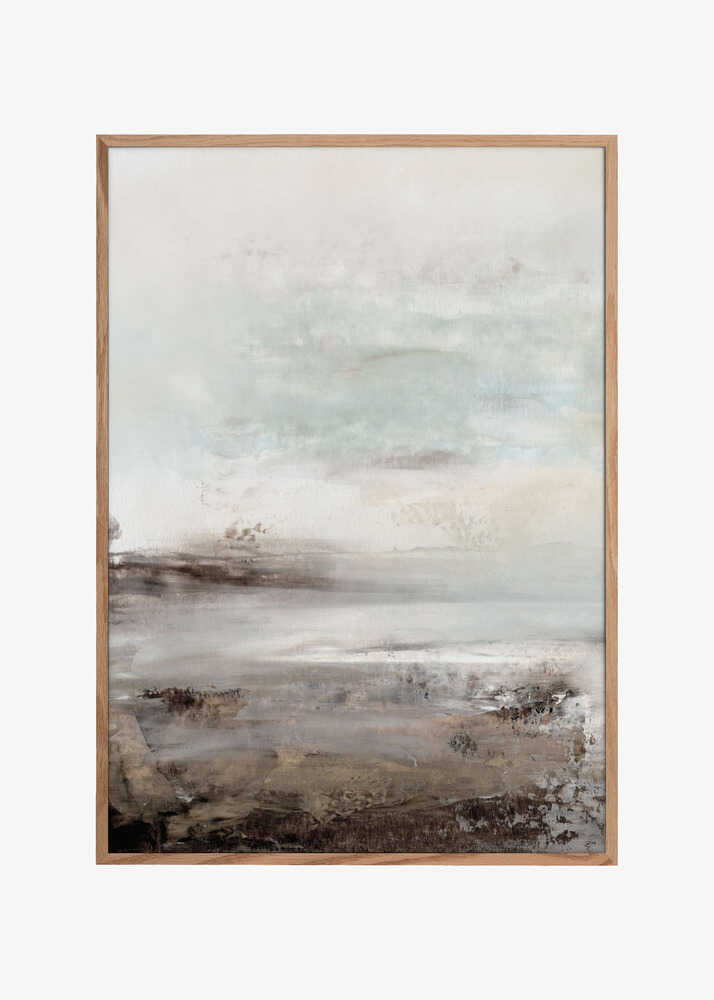 Neutral Misty Landscape