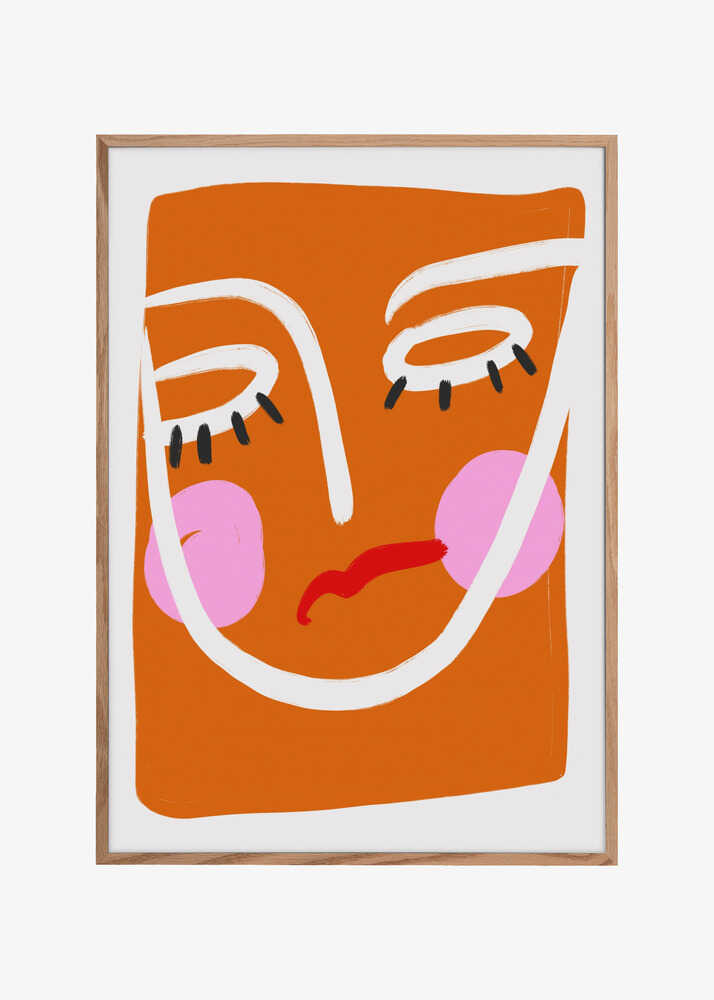 Playful Abstract Face