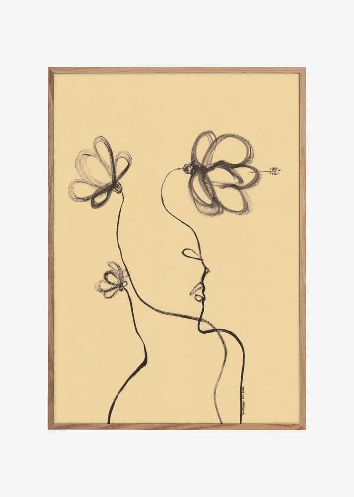 Elegant Floral Profile