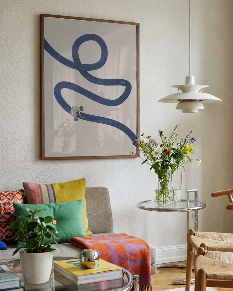 Child Painting The Path