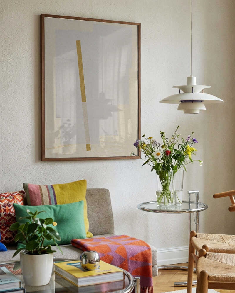 Layered Golden Abstract