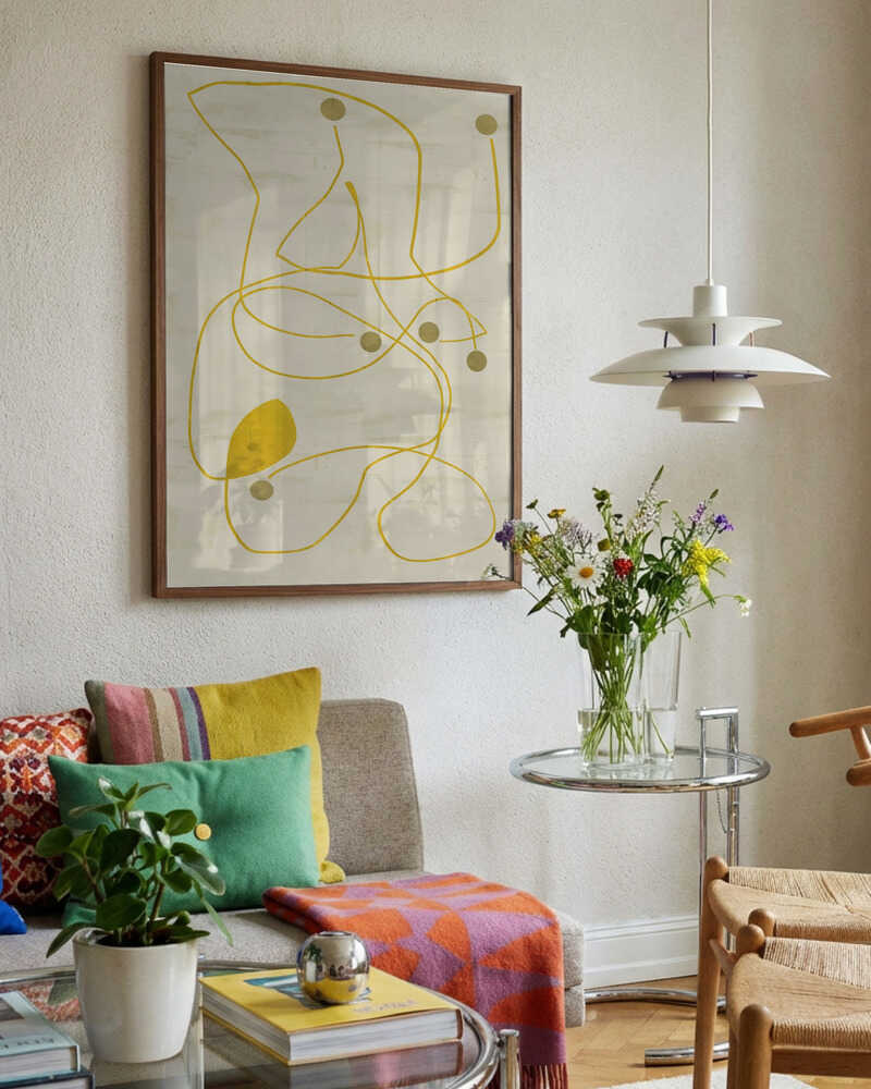 Abstract Golden Lines