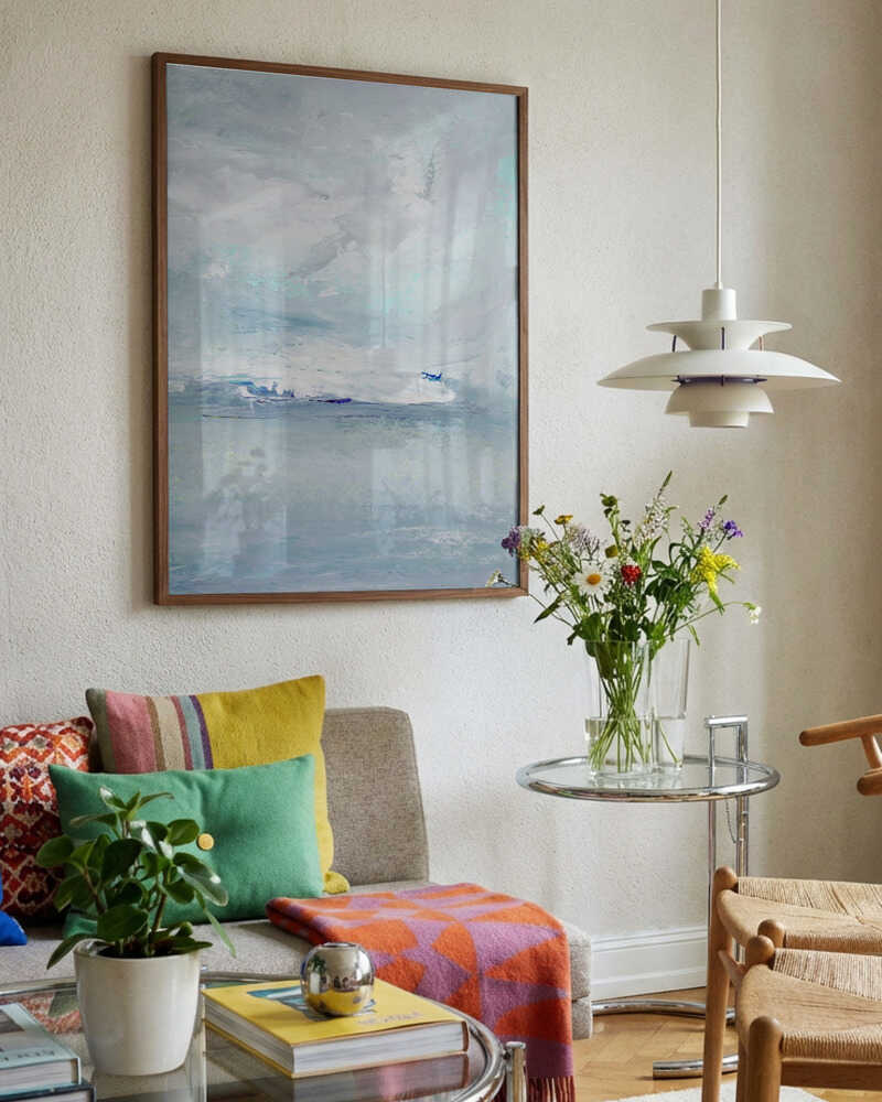 Distant Plane Clouds